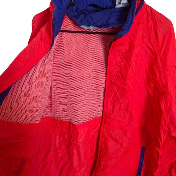 Vintage Woolrich Men's Pink Purple Windbreaker Packable Large - Picture 4 of 9